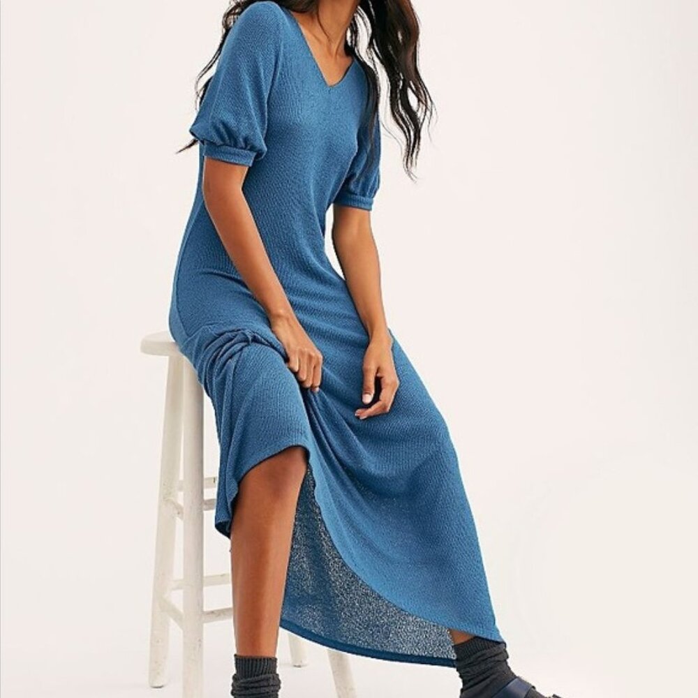 Free People Montuk Sweater Maxi Dress